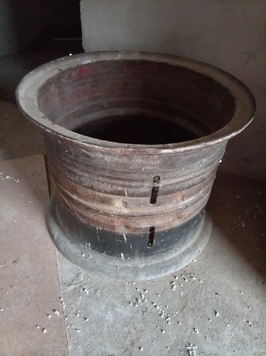 Диски от Камаза для печи бани