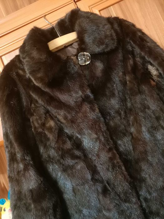 Шуба норковая.Кусочками.