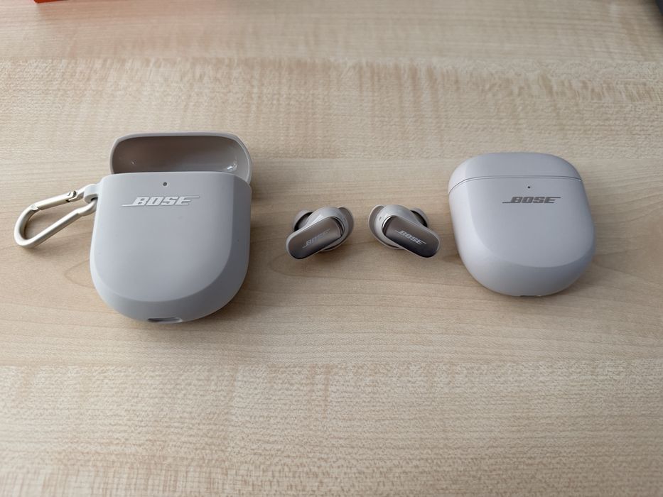 Casti Bose QC ultra earbuds Bej