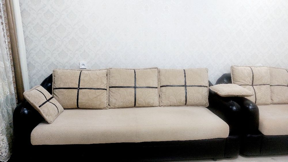 Продается мягкий уголок 3×2×1