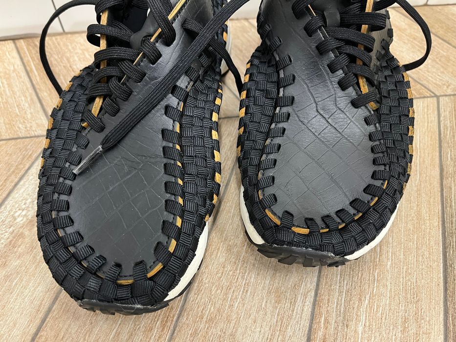 Маратонки найк Nike Women's Air Footscape Woven Black
