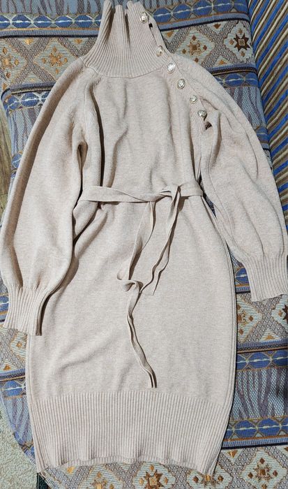 Платье женское теплое