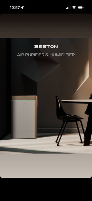 Очиститель воздуха 2в1 BHP-73 AIR LUXE + доставка оптом/розницу