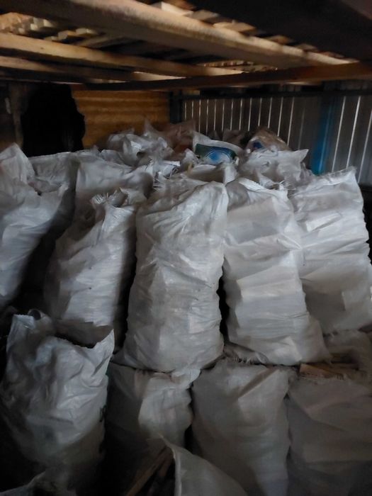 Дрова в мешка пиленые сухие