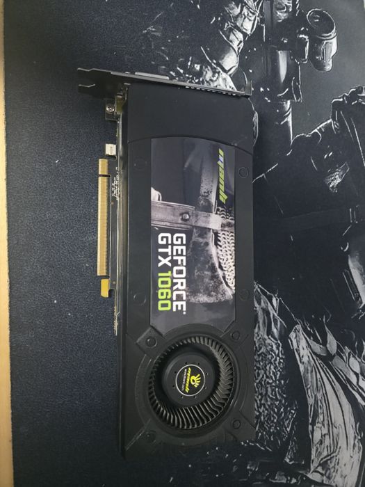 Placă video Manli GeForce GTX 1060 6GB GDDR5 192-bit (Varianta de 6GB VRAM)