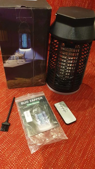 Lampă UV anti-țânțar 15W ,4200 V  si  lampa  lumina Led cu telecomanda