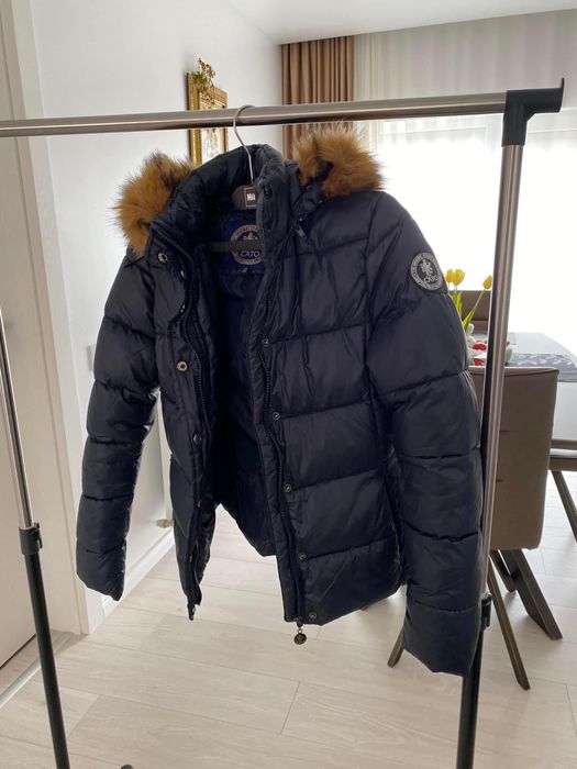 Geaca dama Cato xs bleumarin