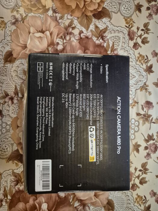 ApexCam camera acțiune M80 Pro