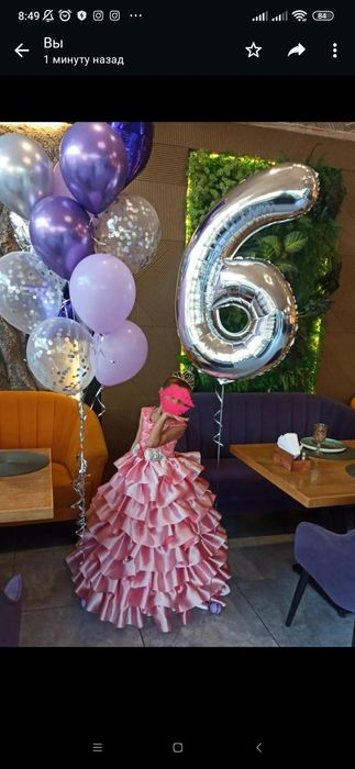 Платье для принцессы, на выпускной