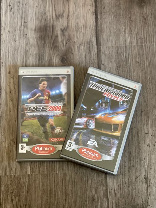 Игри за PSP: Need for Speed и PES
