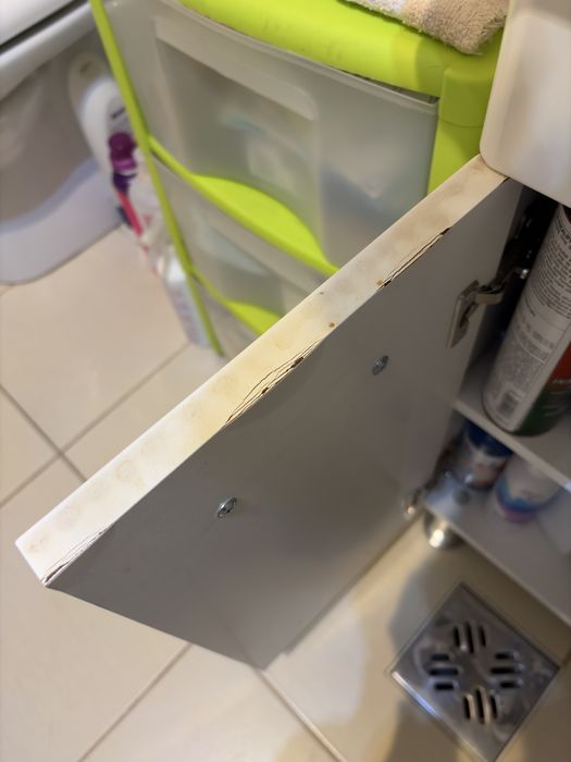 Set mobilier baie alb