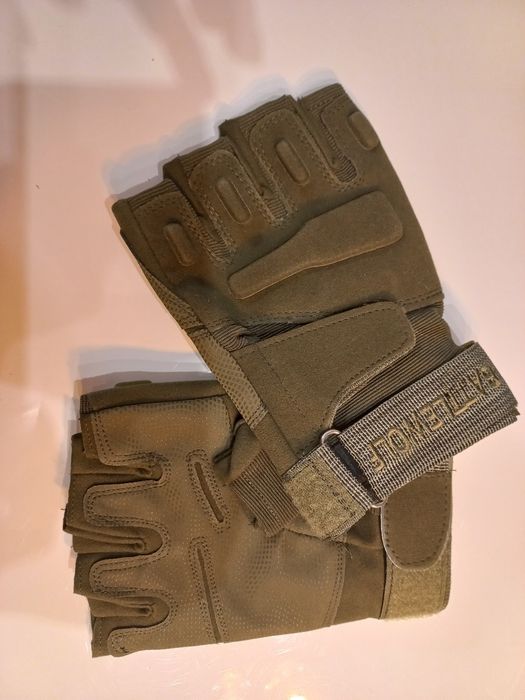 Тактически ръкавици без пръсти за лов и airsoft