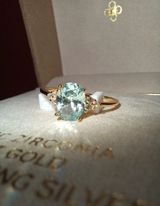 Inel din argint S925 placat cu aur 18 K