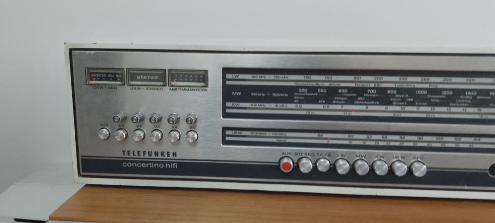 Amplituner Telefunken Concertino Hi-Fi-  Superbitate!