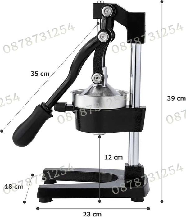 Ръчна цитрус преса за фреш  Сокоизтисквачка за цитруси