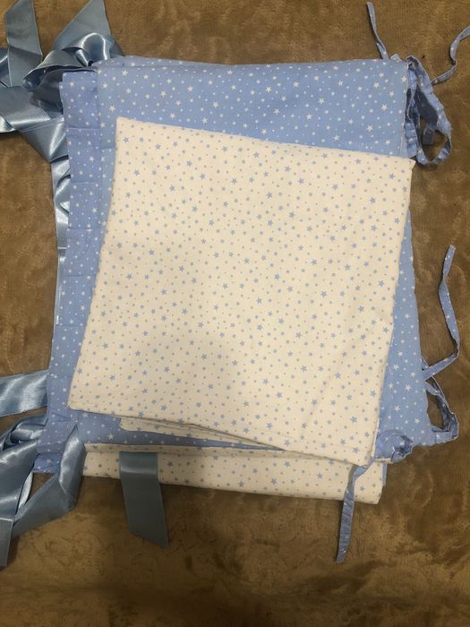 Комплект детского белья с бортиками