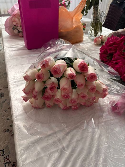 Гүлдер.  Букеты.