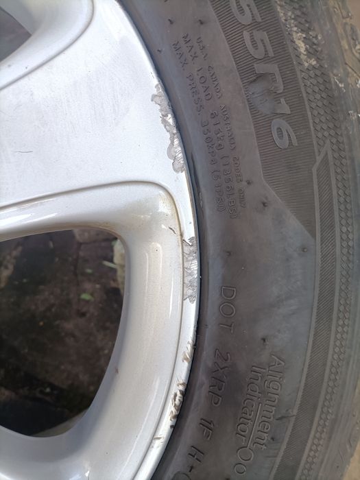 Jante + cauciucuri 5x112  Mercedes  205/55/16