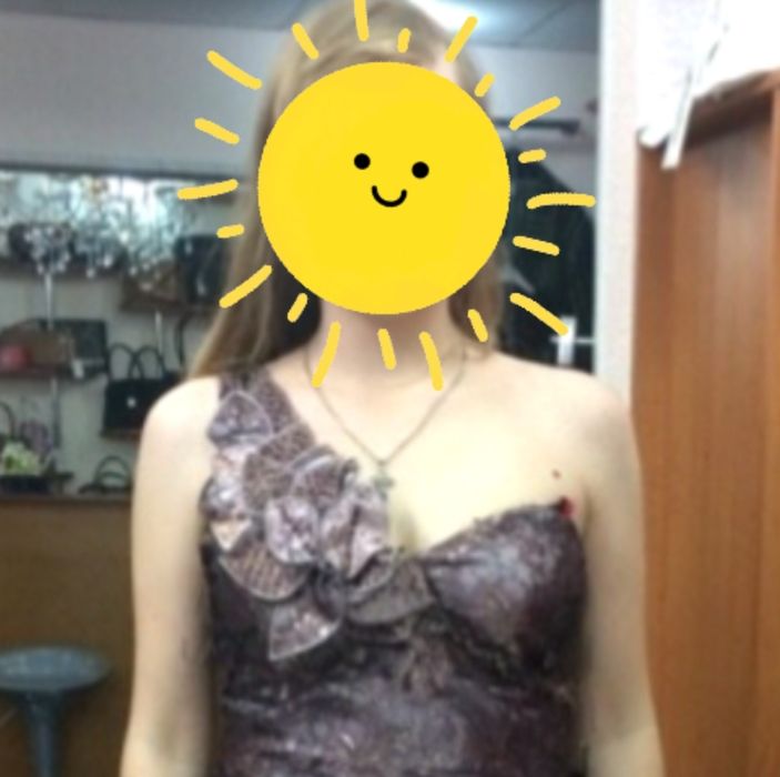 Продам красивое вечернее новое платье.