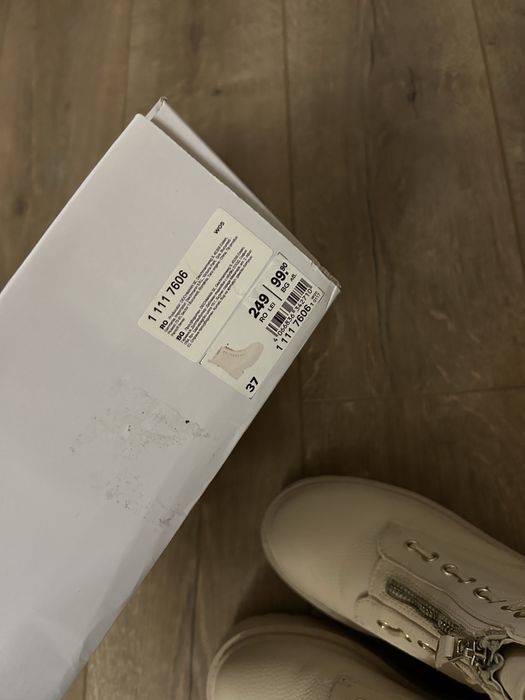 Bocanci / ghete scurte crem 37