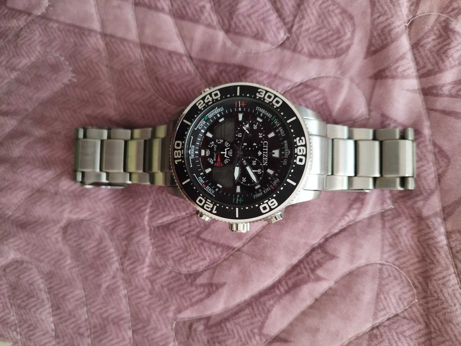 Model: Ceas barbatesc Citizen Eco-Drive JR4060-88E Promaster Marine Yacht 44mm 20ATM