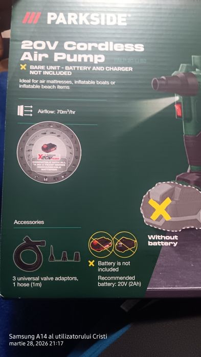 Pompa de era parksaid