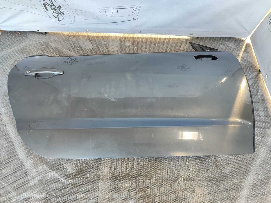 Ușă Față Dreapta Peugeot RCZ Coupe Gri KTP - Vopsea Gri Shark 9002CP 2011 / [2010-2015] / (12D)