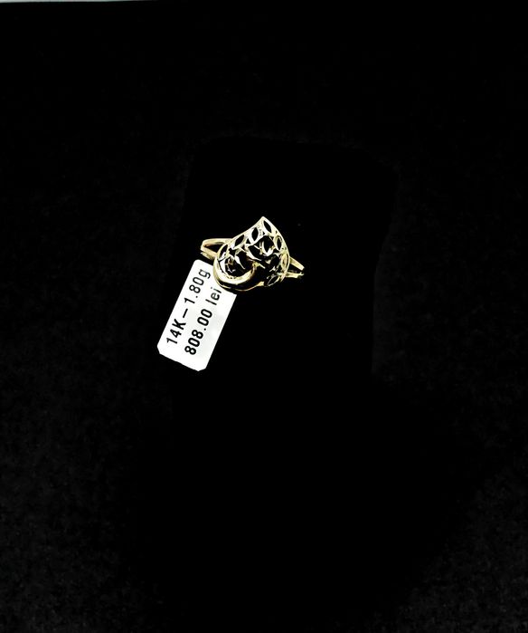 Bijuteria Royal inel din aur 14k 1.80 gr