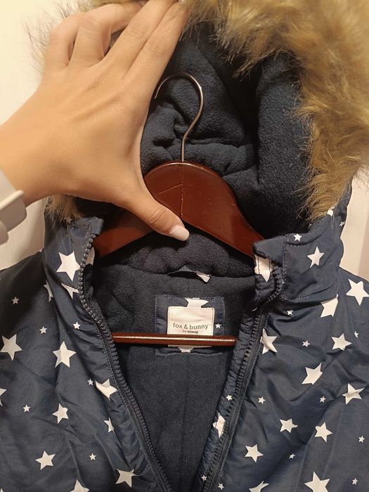 Бебешки космонавт с вата 80 / 86 см непромокаем