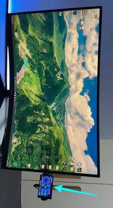 Монитор процессора 3,5"IPS