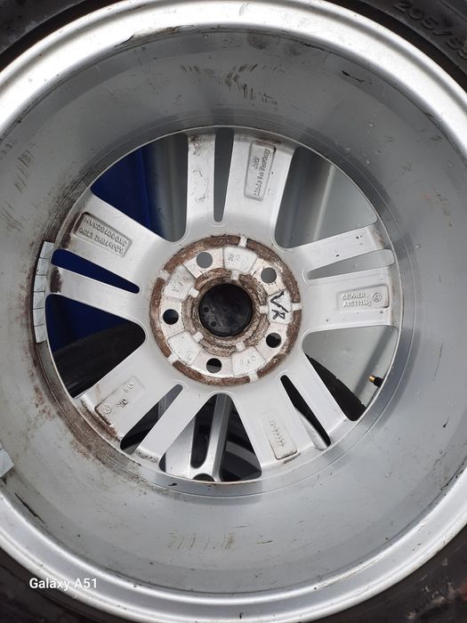 Ляти джанти с гуми 5×112,16цола, фолксваген
