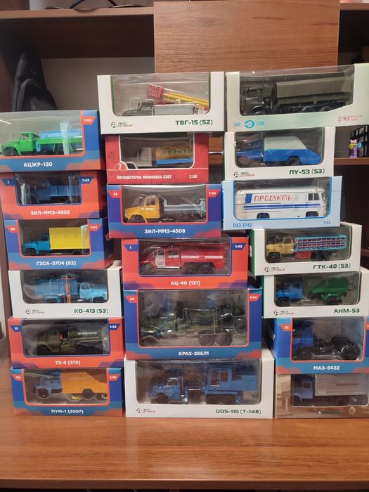 Масштабные модели 1:43