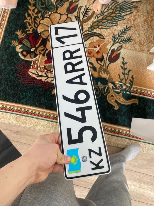 Дубликат авто номера