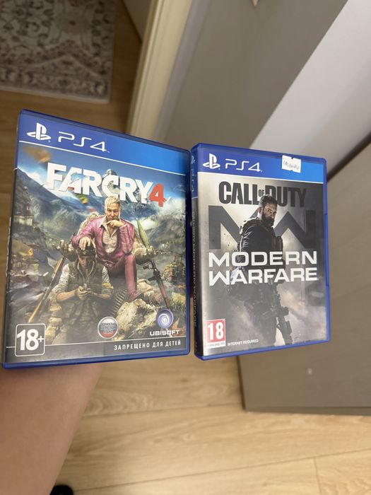 Call of duty modern warfare PS4 диск