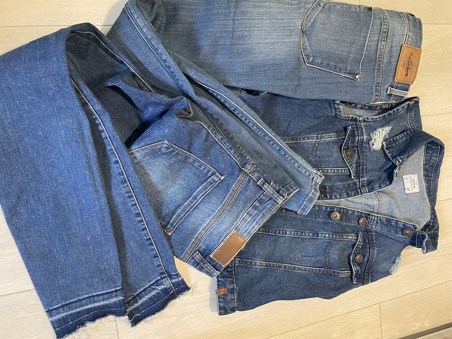 Blugi Zara + compleu Lefties  - S
