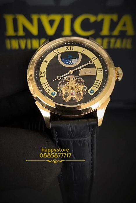 часовник INVICTA Art Classic Skeleton automatic 44 mm, Инвикта нов