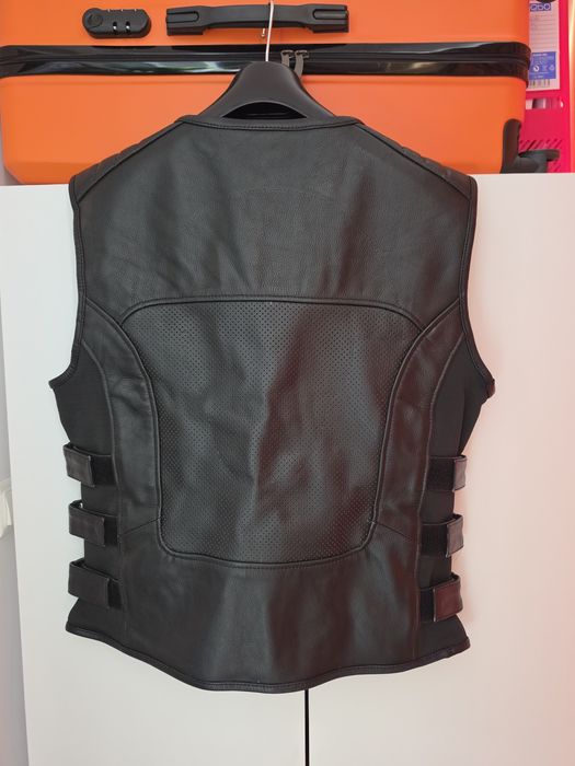Vesta piele biker