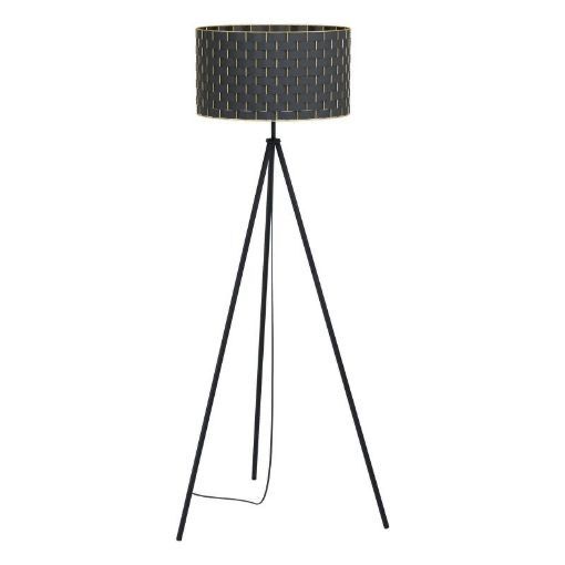 Lampadar living Eglo Marasales negru,