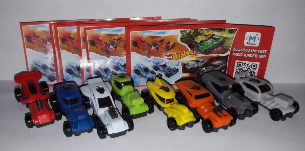 Киндер- серии Машинки, ковбои, динозавры, животные