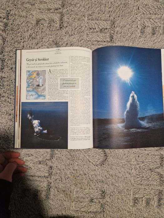 Enciclopedia de colecție „Descoperiți minunile lumii. Ghidul celor mai spectaculoase peisaje”, publicată de celebra editură Reader's Digest