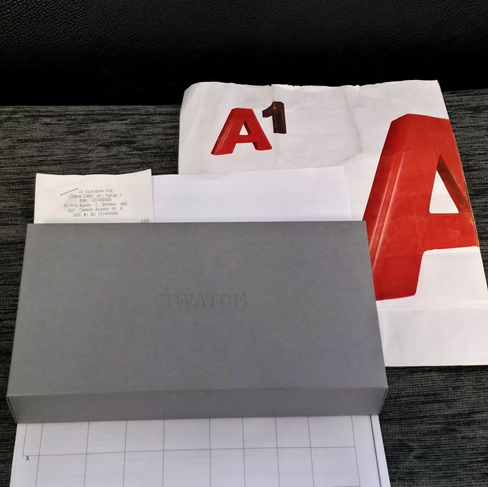 ***КАТО НОВ 49mm Apple watch Ultra 2 A1 Гаранция 2027г. Black / Черен