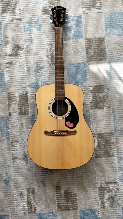 Chitară acustică Fender FA-125 Natural – Stare ca nouă (folosită 5 lecții) + Strune noi