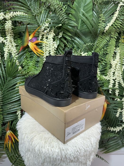 Christian Louboutin High Crystals Strass