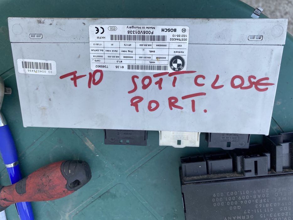 Vand Modul Soft close portbagaj f10 ,f11 ,f06,f12,f13 ,f01,f02