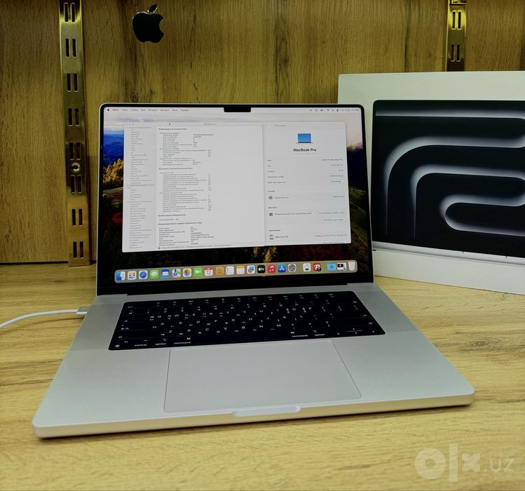 MacBook Pro M3 Pro 16” 18/512GB | 100% | 96 цикл | Silver