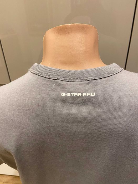 Оригинална тениска G-STAR в три различни цвята: зелен, сив и горчица
