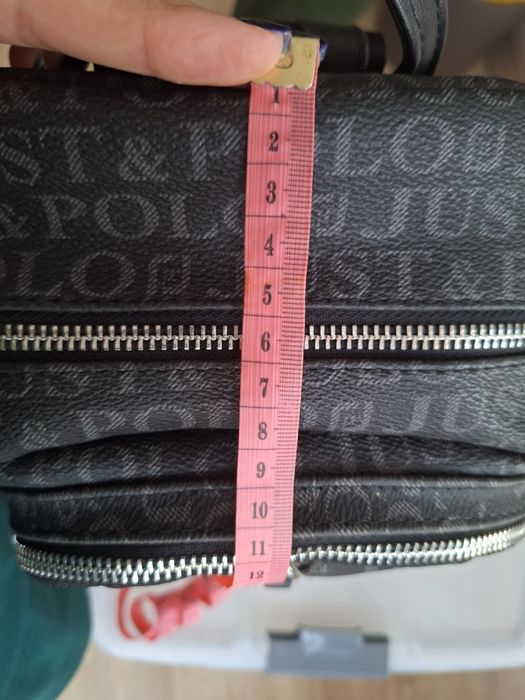 Черна дамска раничка