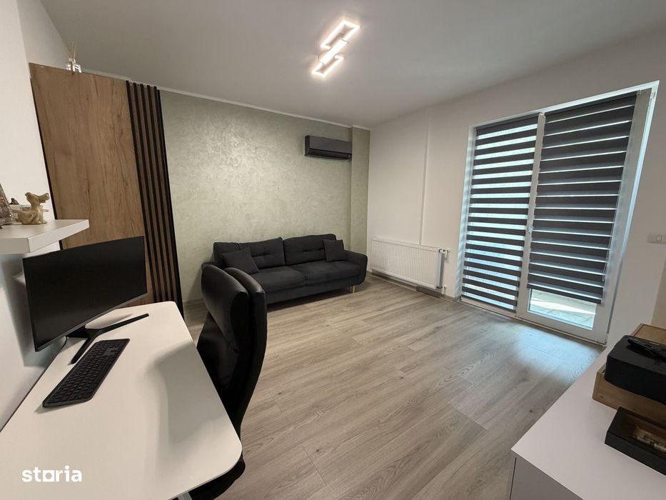 Apartament 1 camera-Bloc Nou-Mobilat-Utilat