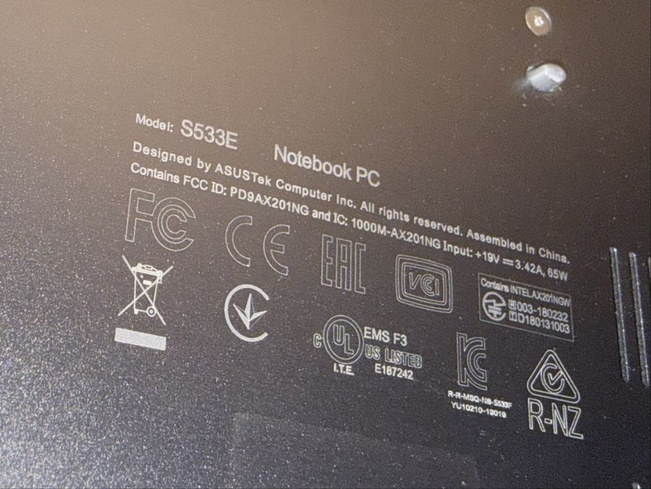 Asus VivaBook S15