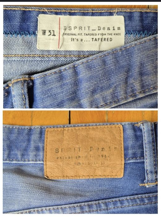 Blugi Scurți Bărbătești Esprit Denim - Mărimea W31 - Croială Tapered